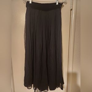 Silk dress skirt